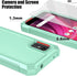 Ailiber Case for Blu Studio Mini 2023, with Screen Protector, Dual Layer Protection, Shockproof Corners TPU Bumper, Rugged Silicone Cell Phone Cas...