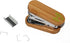 Onyx and Green Mini Stapler with 1000 Staples, Made with Bamboo, Sustainable Stapling Solution...