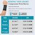 KEKING® Compression Wrist Sleeves for Women Men, 1 Pair, Premium Wrist Support Bands for Carpal Tunnel, Improve Circulation & Recovery, Tendonitis...