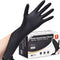 Schneider Nitrile Exam Gloves, Black, Small, 50-ct Box, 4-mil, Latex-Free, Powder-Free, Food-Safe (NBFK7111)...