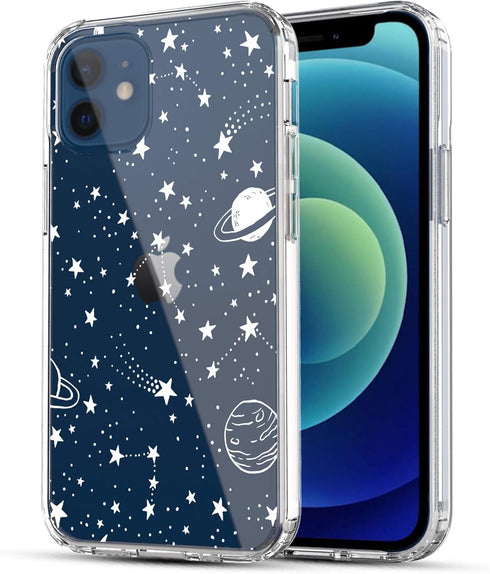 RANZ Compatible with iPhone 12 Mini 5G Case, Anti-Scratch Shockproof Series Clear Hard PC+ TPU Bumper Protective Cover Case for iPhone 12 Mini (5....