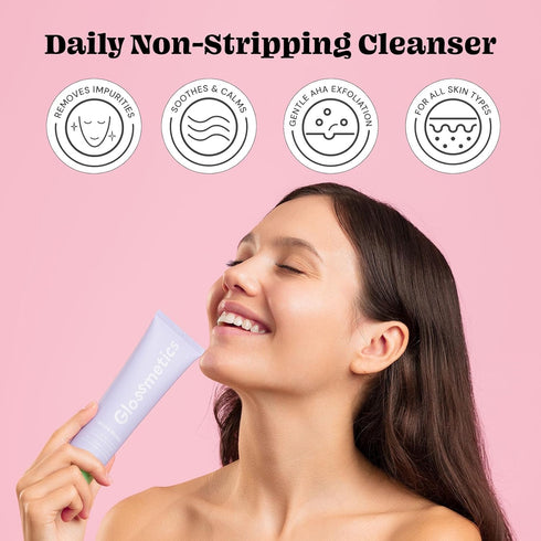Glossmetics Balance & Purify Bundle - Teen Skin Care for Girls, Adults, Women. Teen Face Care Kit for Sensitive Skin, Skin Care Routine Kit for Wo...