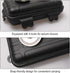 3 Pcs Black Magnetic Key Holder Under Car Waterproof Magnetic Key Hider Outdoor Key Hider Magnetic Key Box Hidden Key Holder for Storage Key Indoo...