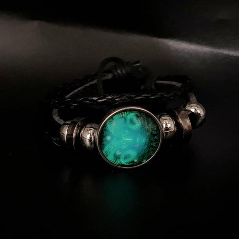 ZMANYIJEW Zodiac Soul Bracelet for Women Handmade Adjustable Twelve Constellations Leather Bracelet Series Manifestation Bracelet for Women and Me...