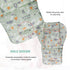 Baby High Chair Cushion, Thick Pad for Wooden High Chair, Baby Dining Chair Liner Mat (Green Forest)...