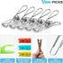 40 Pack Wire Clothes Pins Heavy Duty Outdoor, Stainless Steel ClothesPins for Hanging Clothes, Metal Clothes Pegs, Clothing Clips, Laundry Pins 1....