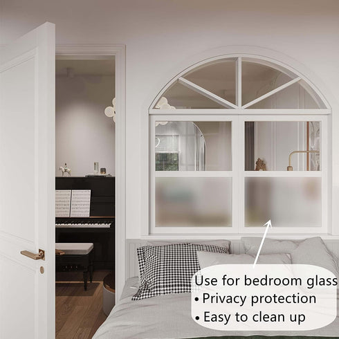 Heroad Clear Contact Paper Multipurpose Adhesive Shelf Liner Film Removable Protective Film Matte Liners Drawers Shelves Laminated Plastic Windows...