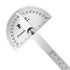 P.I.T. Angle Protractor,Stainless Steel Square Head,Angle Ruler Finder 0-180°,10 cm Woodworking Ruler, Angle Measure Tool, Craftsman Angle Measure...