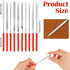 10 Pcs Metal File Set Metal Files Multipurpose Small File Set Miniature Diamond Files Round Needle File Various Shapes Mini File Set for Metal Cra...