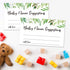 50 Baby Shower Name Suggestion Cards, Greenery Name Suggestion Cards for Baby Shower, Name Suggestion Game, Baby Shower Games, Baby Party Supplies...