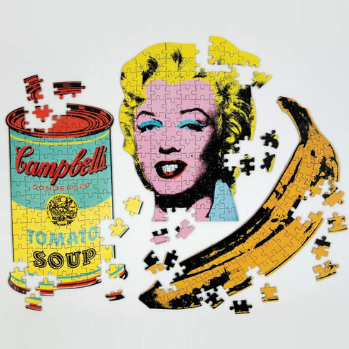 Galison Andy Warhol Mini Shaped Puzzle Marilyn...
