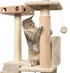 Furhaven Wrap Around Scratching Post Cover for Indoor Cats, Fits Posts Up to 3.5" Diameter, Durable & Less Mess - Tiger Tough Carpet Scratch Mat -...