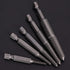 5pcs Broken Head Screw Screw Extractor Hex Handle Electric Extracting Tool Damaged Bolts Removal Tool Easy Out Kit...