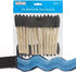 US Art Supply 1 inch Foam Sponge Wood Handle Paint Brush Set (Value Pack of 25) - Lightweight, durable and great for Acrylics, Stains, Varnishes, ...