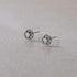 Boma Jewelry Sterling Silver Paw Print Stud Earrings...