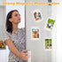 12 Packs Acrylic Fridge Magnetic Picture Frame Magnetic Polaroid Frames for Photos Instax Mini Frame Clear 2.36 x 3.54 Inch...