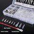 Nilight 480PCS Insulated Male Female Spade Terminals Quick Splice Assortment Tin Plated Open Barrel Copper Crimp Wire Connectors for 22-14 ga Elec...