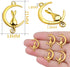 100pcs Cat in The Moon Charms Alloy Celestial Pendants Craft Supplies for DIY Earrings Necklace Bracelet Jewelry Making Christmas Birthday Party G...