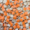 200g Square Building Renovation Ceramic Tiles Mosaic Tiles, Bulk Ceramic Pieces Crafts Making Supplies for Home Wall Outdoor Floor Vase Tabletop D...