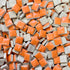 200g Square Building Renovation Ceramic Tiles Mosaic Tiles, Bulk Ceramic Pieces Crafts Making Supplies for Home Wall Outdoor Floor Vase Tabletop D...