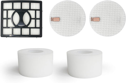 Fette Filter – Vacuum Filters Compatible with Shark APEX AX912 QU922Q DuoClean Powered Lift-Away Speed Vacuums. Compare to Part # XPRHF910 & XFF68...