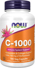 NOW Supplements, Vitamin C-1,000 with 100 mg of Bioflavonoids, Antioxidant protection*, 100 Veg Capsules...