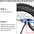 Adjustable Bike Kickstand for 16-20 Inch Bicycles - Easy Installation, Anti-Slip Foot - Durable, Rustproof Aluminum Alloy Bike Support...