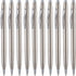 Ballpoint pens 10 pcs Medium Point 1.0 mm Black Ink Ballpoint Pens Smooth Writing Pens School Office Supplies Gifts Stainless Steel Pens...