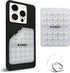 Double Sided Silicone Suction Cup Phone Mount Case for Selfies and Videos - Attach to Glass, Mirrors & Smooth Surfaces Sticky Grip for iPhone and ...