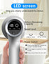 Electric Spin Scrubber, Bathroom Scrubber Rechargeable Shower Scrubber for Cleaning Tub/Tile/Floor/Toilet?Cordless Scrubber with Battery Level Dis...