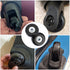 OwnMy 45mm x 18mm Luggage Wheels Replacements Set of 4 Mute Suitcase Replacement Wheels with Black Screws Axles Bearings, Rotatable Rubber Luggage...