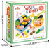 Sushi Play Food Playset Play Dough Sets for Kids Ages 4-8 Kitchen Creation Kit Toy with 5 Compound Colors Play Dough Sets for Kids Ages 2-4,Gift f...