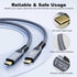 YIWNETEC USB C Cable to USB C 3.2 Male Gen2 × 2 Type C Charging Cable, 20 Gbps Data Transfer, 240 W 48 V/5 A Fast Charging Cable, 4K @ 60Hz Video ...