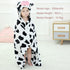 MICHLEY Baby Hooded Swaddling Blanket for Boys Girls, Animal Face Toddler Fall Winter Throw Blankets 0-3 Years(Cow)...