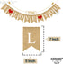 KatchOn, Burlap I Love You Banner - 10 Feet, No DIY | Love Banner for Valentines Day Decorations | Gold I Love You Sign for Valentines Day Decor |...