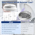 Retainer Case with Fan, Newest Retainer Case Compatible with Invisalign Case, Mouth Guard Case, Night Guard Case, Aligner Case with Vent Holes...