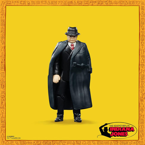 Indiana Jones and The Raiders of The Lost Ark Retro Collection Toht Toy, 3.75-inch Action Figures for Kids Ages 4 and Up...