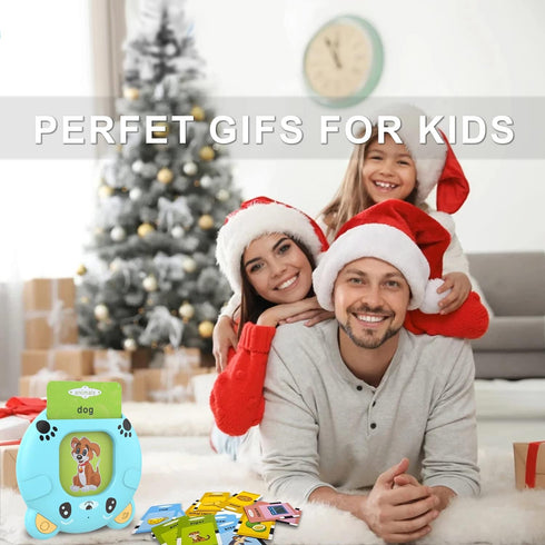 Talking Flash Cards Learning Toys for 2 3 4 5 6 Year Old Kids Toddler Flash Cards, Educational Toddlers Toys Reading Machine with 224 Words, Presc...