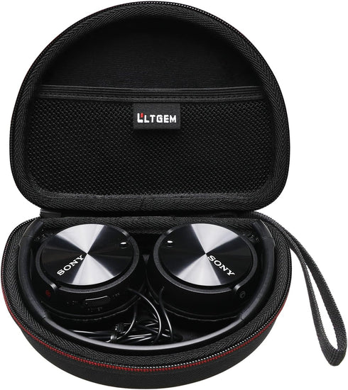 LTGEM Hard Case for Sony MDR-ZX110/ZX110AP/ZX110NC/ZX310AP Wired On-Ear Headphones, for iClever BTH22 Kids Headphones - Travel Protective Carrying...