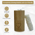 Eco-Friendly 2x55 Yrd Biodegradable Dental Floss with Refillable Bamboo Container | Corn Based Mint Floss | Sustainable | Compostable | Compact...