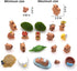 20 pcs Mini Capybara Figurines, Resin Tiny Capybara Figures Animals for Miniature Garden Cake Topper Decorations...