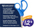 Westcott ?16401 7-Inch Fun & Fashion Student Scissors For Office, Home, and School...