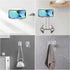 Shower Phone Holder, Shower Phone Mount Phone Holder for Shower Wall Mount Phone Holder Phone Wall Mount Adjustable Cellphone Stand Cell Phone Sta...