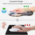 Mouse Pad with Wrist Support, Non Slip Mousepad Wrist Rest for Office, Computer, Laptop & Mac-Comfortable & Lightweight Ergonomic Support Mouse Ma...