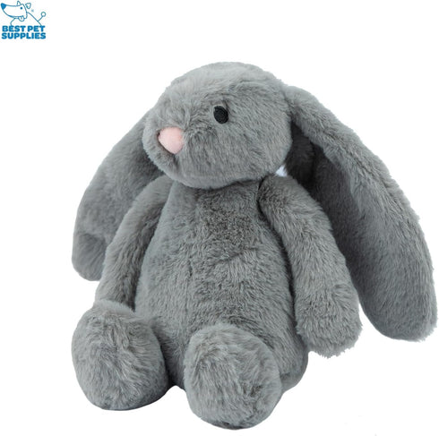 Best Pet Supplies Interactive Bunny Buddy Dog Toy with Crinkle and Squeaky Enrichment for Small and Medium Breed Puppies or Dogs, Cute and Plush -...