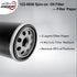 122-0836 Oil Filter ?Replacement For RV QG 5500/7000 Series HGJAA HGJAB HGJAC Spin-on ?Replaces# 01220836, B7238, PH2875, PH10027...