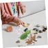 TOYANDONA Desktop Decor 3pcs Plastic Plastic Playes Desktop Toys Realistic Simulation Model Simulation Model Small Mantis Decoration Animal Decora...