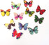 Honbay 100PCS Mixed Color 2-Hole Wooden Butterfly Buttons for Sewing Crafts...