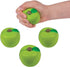 Green Apple Shaped Stress Toys - 12 Pieces - Educational and Learning Activities for Kids...