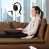 EXMAX Wired Single Headphones 3.5mm Left-Side Earphone One Ear Ear-Hook Headphone for EXD-101 ATG-100T Wireless Tour Guide Receiver Radio Podcast ...
